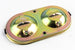1968 - 1969 Chevy Nova and Chevelle Brake Master Cylinder Cover Lid and Gasket Set for Power Disc with Delco Wording
