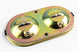 1968 - 1969 Chevy Nova and Chevelle Brake Master Cylinder Cover Lid and Gasket Set for Power Disc with Delco Wording