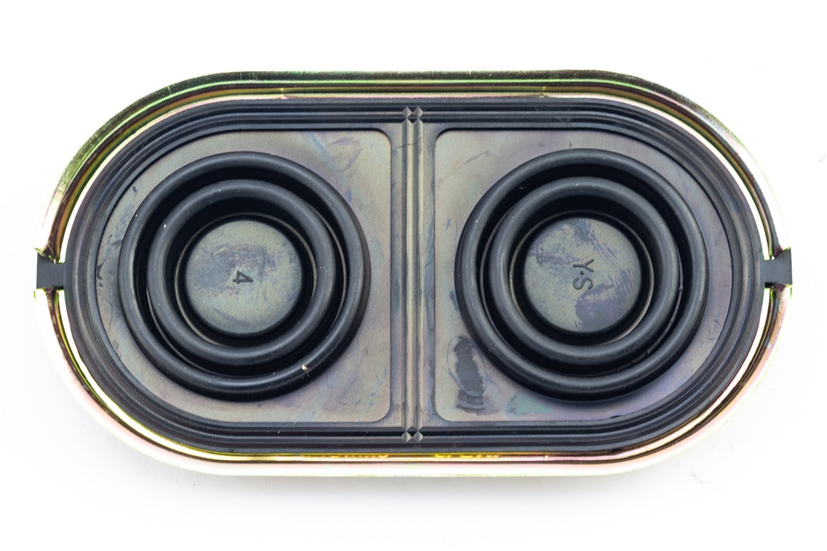 1968 - 1969 Chevy Nova and Chevelle Brake Master Cylinder Cover Lid and Gasket Set for Power Disc with Delco, Angle 2