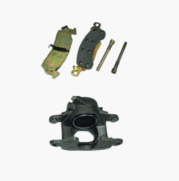 1969 - 1974 Front Disc Brake Caliper, Left Hand, Angle 3