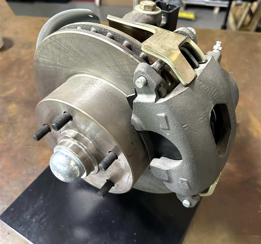 1969 - 1974 Front Disc Brake Caliper, Left Hand, Angle 5