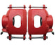 1969 - 1974 Disc Brake Calipers, Front Pair LH & RH, Powder Coated Upgrades are Available, Angle 3