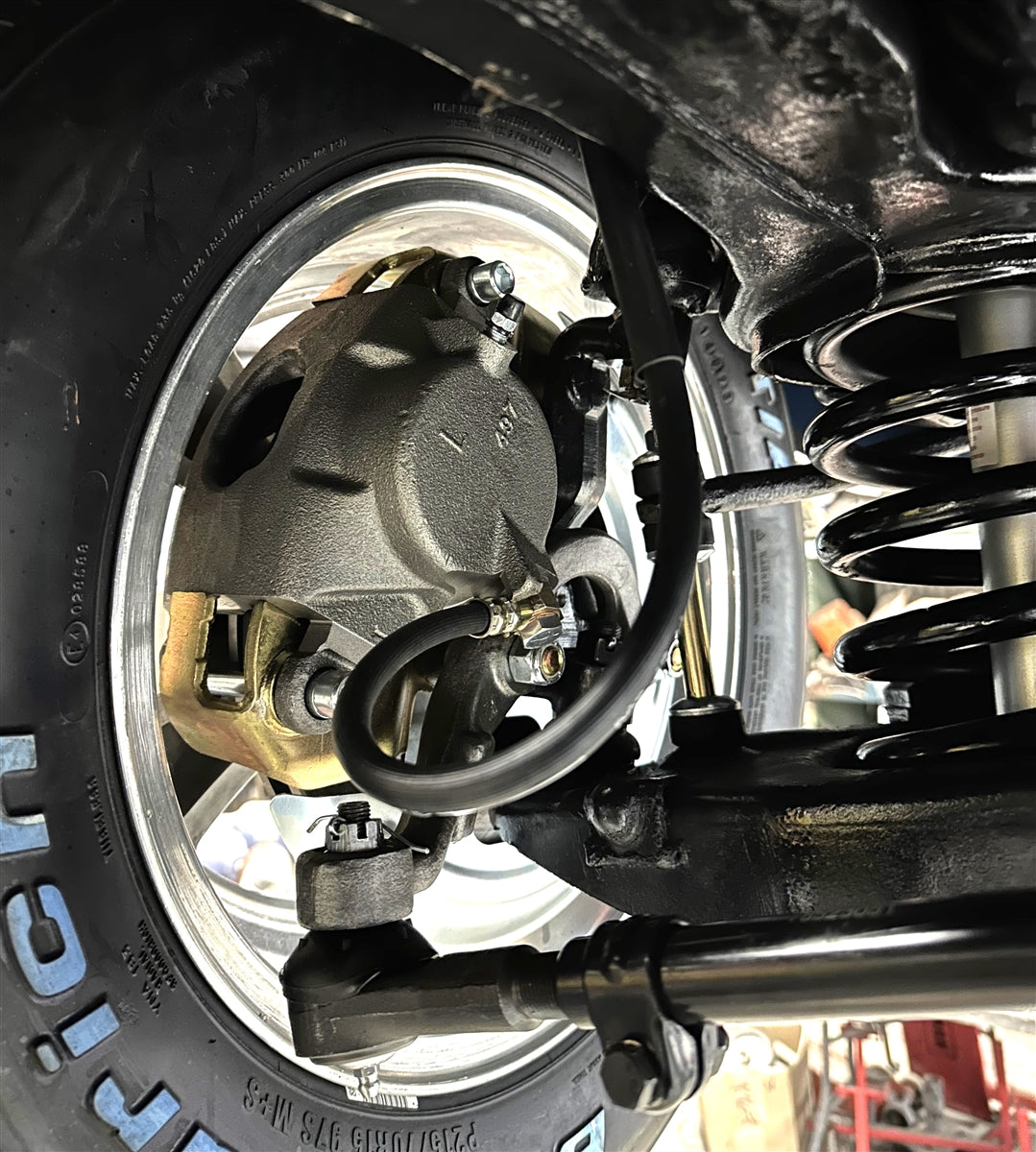 1969 - 1974 Disc Brake Calipers, Front Pair LH & RH, Powder Coated Upgrades are Available, Angle 4