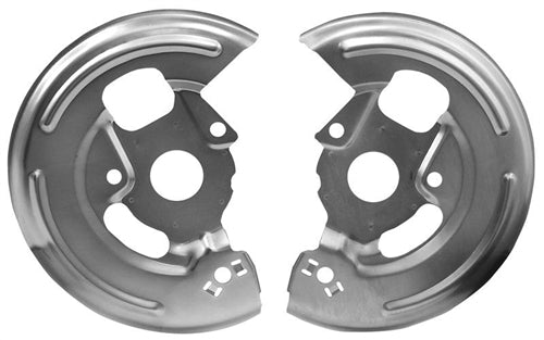 1967 - 1968 Front Disc Brake Backing Plates for 4 Piston Calipers, Pair