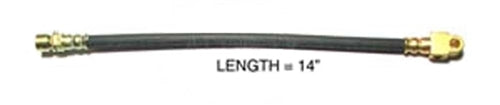 1969 - 1972 Nova Rear End Axle Brake Flex Hose, OE Style