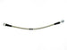 1969 - 1972 Chevelle Rear End Axle Brake Flex Hose, Braided Stainless Steel