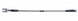 1969 - 1972 Nova Custom Rear End Axle Brake Flex Hose, Braided Stainless Steel