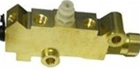 Disc Brake Conversion Proportioning Valve and Distribution Splitter Block Combo Front and Rear 4 Wheel Disc Brakes