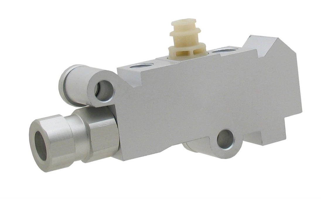 Aluminum Disc Brake Conversion Proportioning Valve and Distribution Splitter Block Combo, 4 Wheel Disc Brakes
