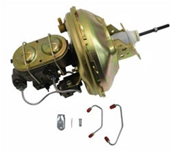 1968 - 1969 Nova Original Style Firewall Disc Brake Kit, Booster, Master, and Valves, Angle 2