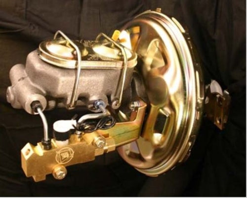 Chevelle and Nova Brake Booster / Master Cylinder / Proportioning Valve Kit, Front Disc / Rear Drum, 11 Inch