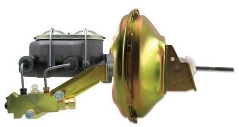 Chevelle and Nova Brake Booster / Master Cylinder / Proportioning Valve Kit, Front Disc / Rear Disc, 11 Inch