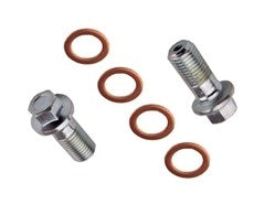 1967 - 1978 Banjo Bolt Set with 7/16 Head and Crush Washers Kit, Brake Hose to Caliper, Size 7/16-20