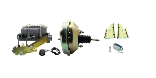 1964 - 1972 Chevelle Front Disc Brake Conversion Kit with 9 inch Power Booster, Angle 2