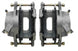 1964 - 1972 Chevelle Front Disc Brake Conversion Kit with 9 inch Power Booster, Angle 3