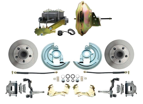 1964 - 1972 Chevelle Front Disc Brake Conversion Kit with 11 inch Power Booster