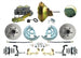 1964 - 1972 Chevelle Front Disc Brake Conversion Kit with 11 inch Delco Stamped Power Booster