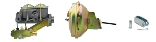 1964 - 1972 Chevelle Front Disc Brake Conversion Kit with 9 inch Delco Stamped Power Booster, Angle 2