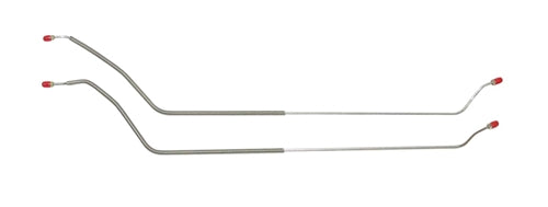 1968 - 1972 Chevelle Rear Axle Brake Lines, Stainless Steel, Pair