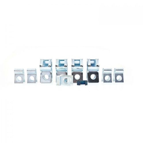 1971 - 1972 Chevelle Brake Line Clips Set, 10 Piece Kit