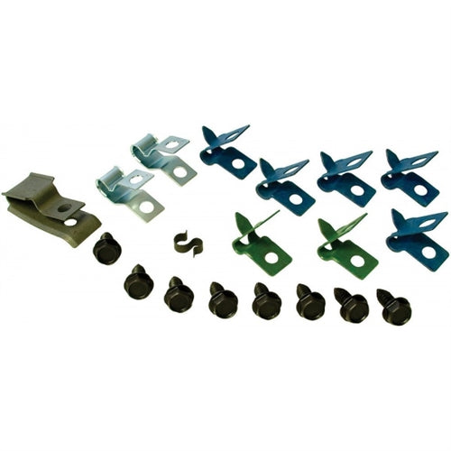 1970 Chevelle Brake Line Clips Set, 21 Piece Kit