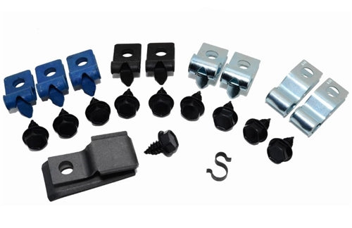 1969 Chevelle Brake Line Clips Set, 21 Piece Kit