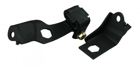 1969 - 1974 Nova Brake Hose Brackets Set, Front Disc Brake Hose to Hard Line Subframe Mounting, Angle 2