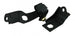 1969 - 1974 Nova Brake Hose Brackets Set, Front Disc Brake Hose to Hard Line Subframe Mounting, Angle 2