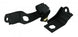 1969 - 1974 Nova Brake Hose Brackets Set, Front Disc Brake Hose to Hard Line Subframe Mounting, Angle 2
