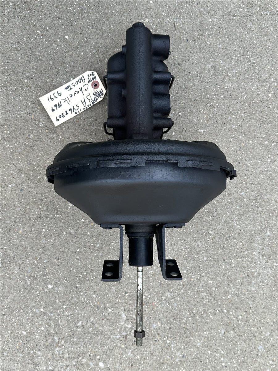 1969 Chevelle 9391 Power Brake Booster with 5468309 Master Cylinder, Date Coded, Angle 10