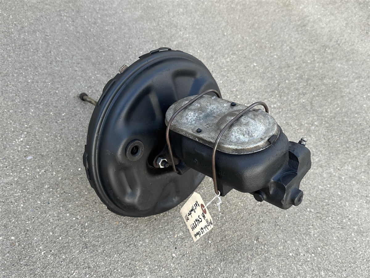 1969 Chevelle 9391 Power Brake Booster with 5468309 Master Cylinder, Date Coded