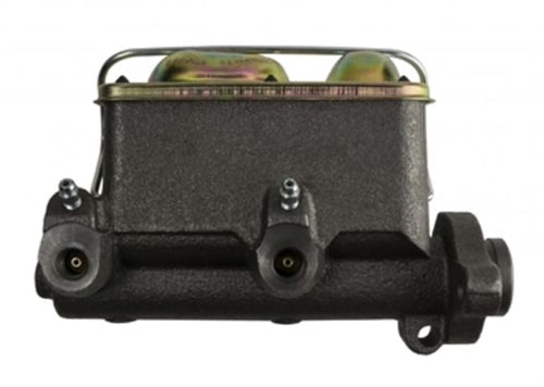 1970 - 1972 Chevelle / Nova Brake Master Cylinder, Front Power Disc with Rear Drum, WITH Bleeders, OE Style, Angle 4