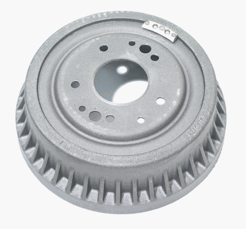 1964 - 1969 Nova Front Brake Drum, Finned Design, Angle 4