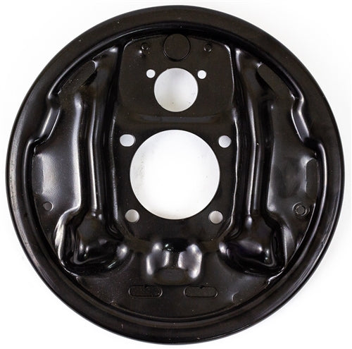 Rear End Axle Drum Brake Backing Plate, LH