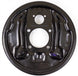 Rear End Axle Drum Brake Backing Plate, RH