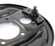 Rear End Axle Drum Brake Backing Plate, RH, Angle 3