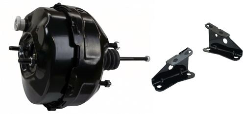 1964 - 1974 Chevelle or Nova BLACK Powder Coated Power Brake Booster, 9 Inch, Dual Diaphragm