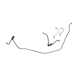 1971 - 1974 Nova Front Brake Lines Set, Power Disc, 4 piece kit OE Style Steel
