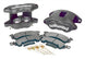 1968 - 1972 Nova Type III Gray Anodized Wilwood Front Disc Brake D52 Kit