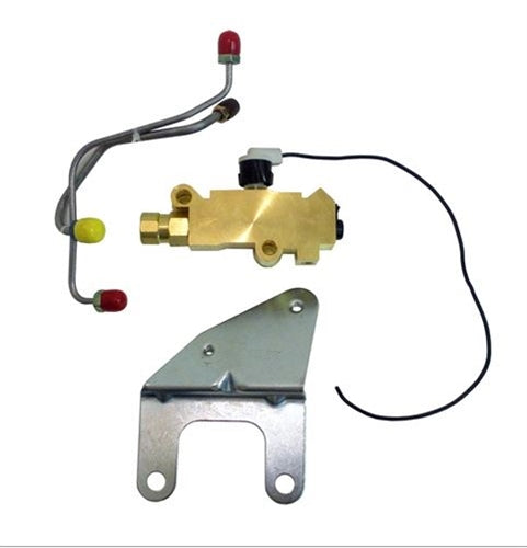 1971 - 1972 Nova Brake Proportioning Valve Kit with Switch, Wire Lead, Mounting Bracket, and Lines for Front Disc and Rear Disc