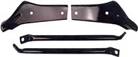 1966 - 1967 Chevelle Rear Bumper Brackets Set, 4 Pieces