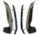 1971 - 1972 Chevelle Front Bumper Guards, Pair, Angle 2