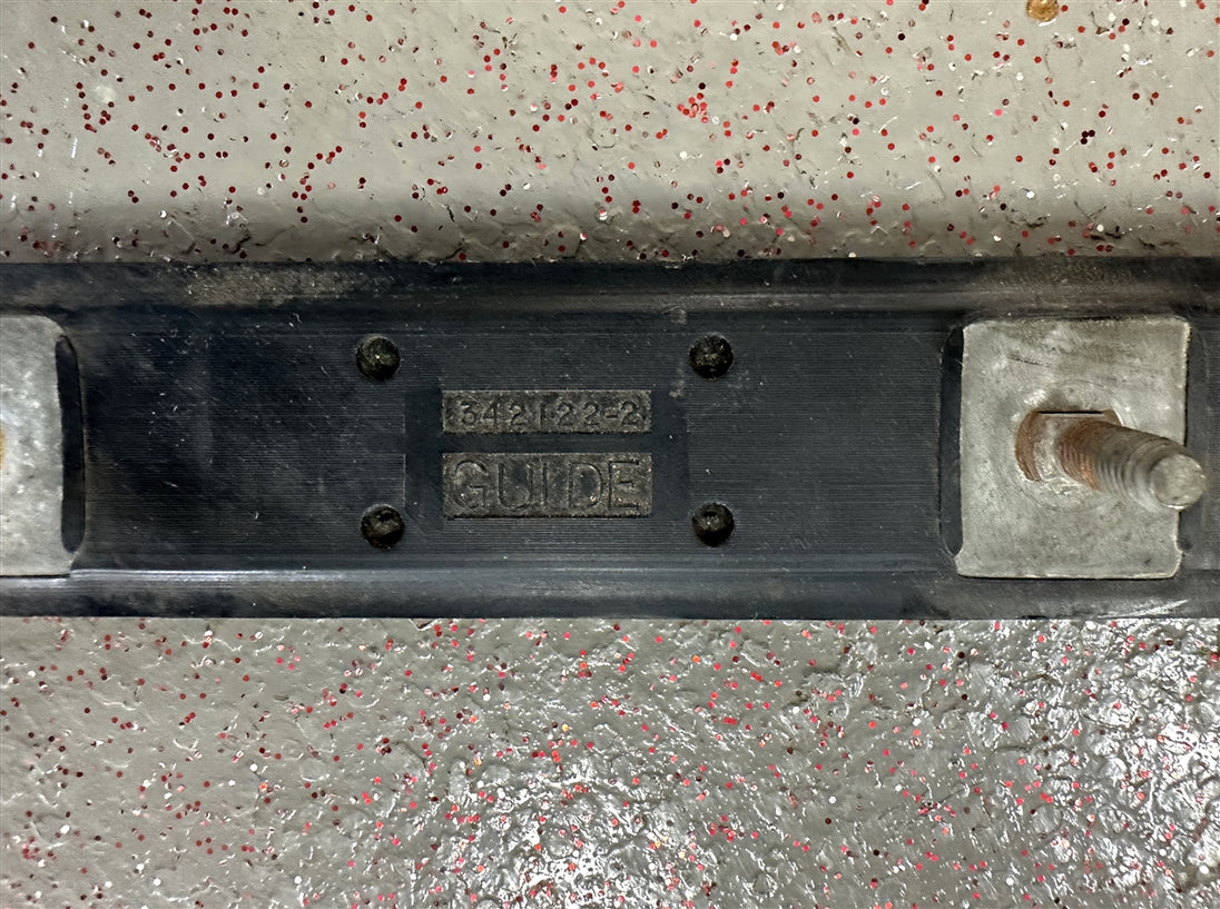 1974 - 1975 Chevelle Rear Bumper Impact Strip, Original GM NOS 342122, Angle 8