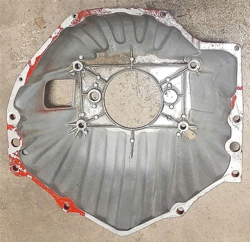 1967 - 1972 Chevelle or Nova Clutch Bellhousing, 10.5 Inch, GM Original Used 3858403, Angle 3