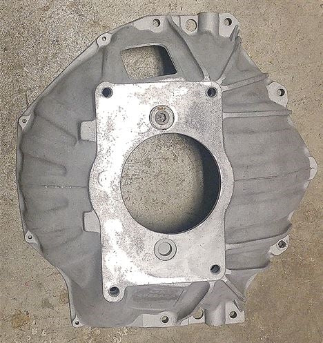 1967 - 1972 Chevelle or Nova Clutch Bellhousing, 10.5 Inch, GM Original Used 3858403, Angle 4