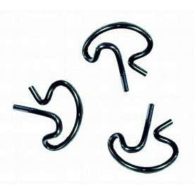 Clutch Retaining Wire Clips Set, Bellcrank and Shifter Rod at Lever, 3 Pieces