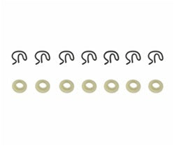 Hurst Shifter Pit Pack: Nylon Bushings and Clips