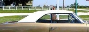 1966 - 1967 Chevelle Vinyl Top 2 Door Hardtop, White