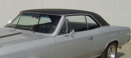 1966 - 1967 Chevelle Vinyl Top 2 Door Hardtop, Black