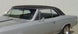 1966 - 1967 Chevelle Vinyl Top 2 Door Hardtop, Black